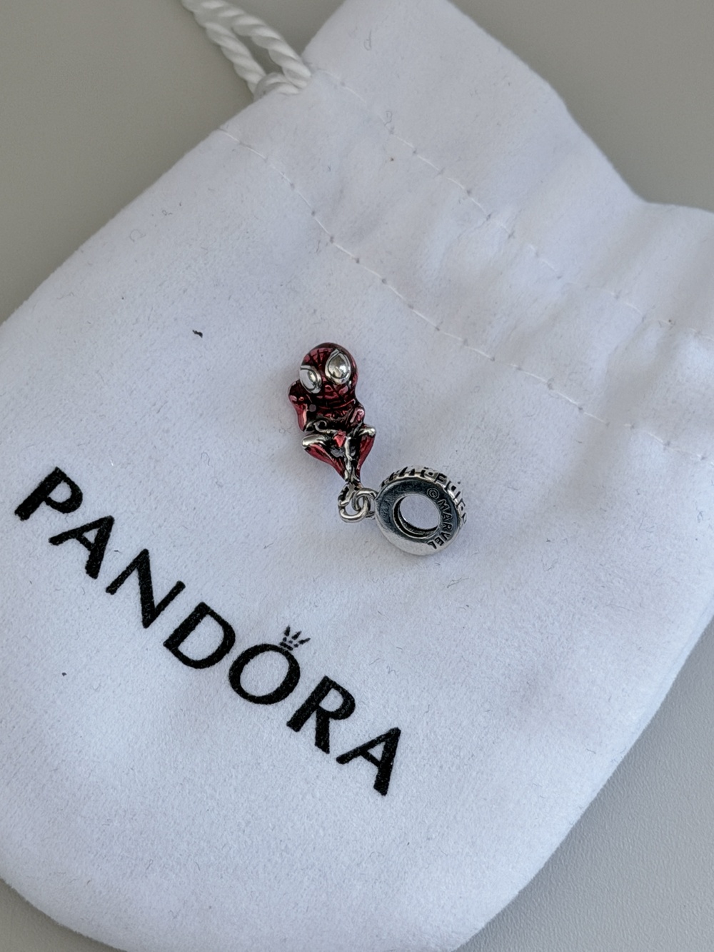 Pandora Marvel Hanging Spider-Man Dangle Charm